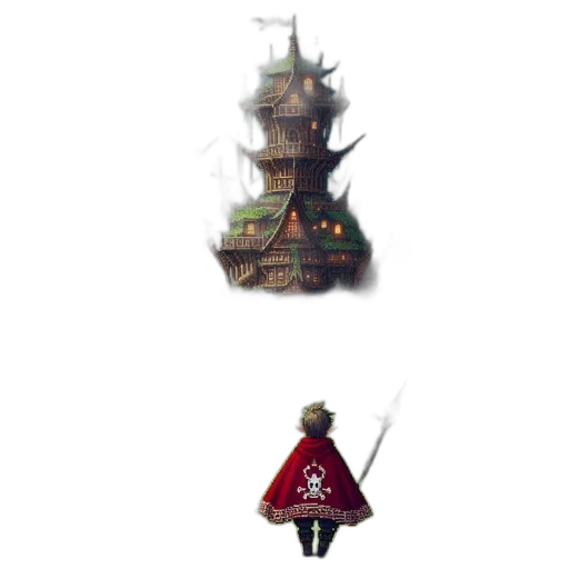 sword, crown, hat, staff transparent PNG cut-out