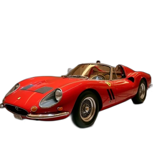 car, animal, 3d render, photorealistic transparent PNG cut-out
