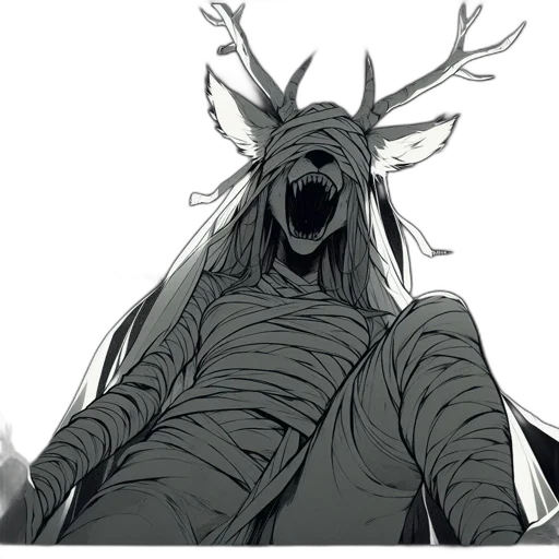 creature, animal, crown, mask transparent PNG cut-out