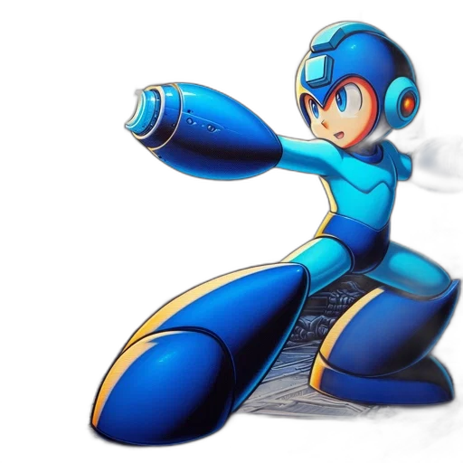 robot, staff, weapon, concept art transparent PNG cut-out
