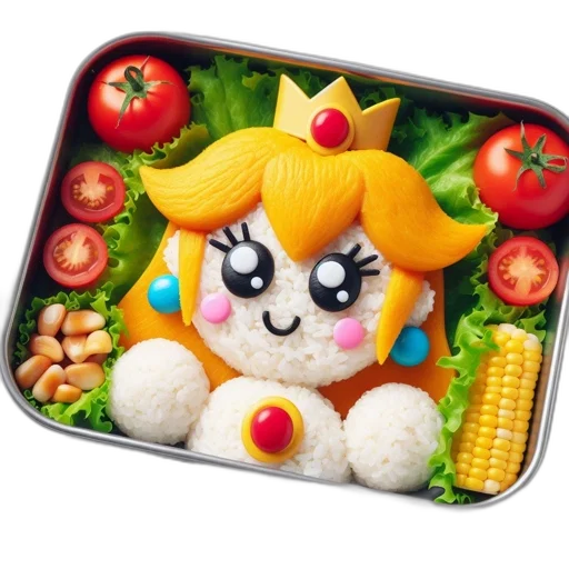 food, animal, bento, box transparent PNG cut-out