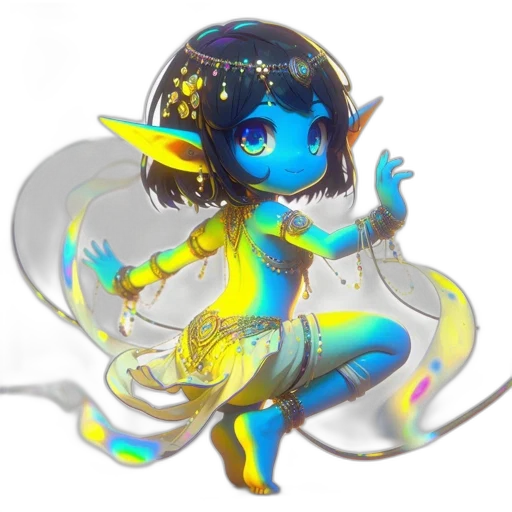 creature, staff, robot, jewelry transparent PNG cut-out