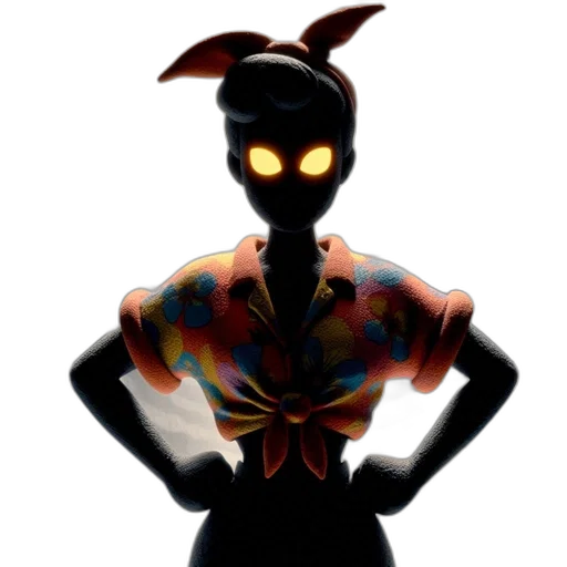 dress, mask, robot, creature transparent PNG cut-out