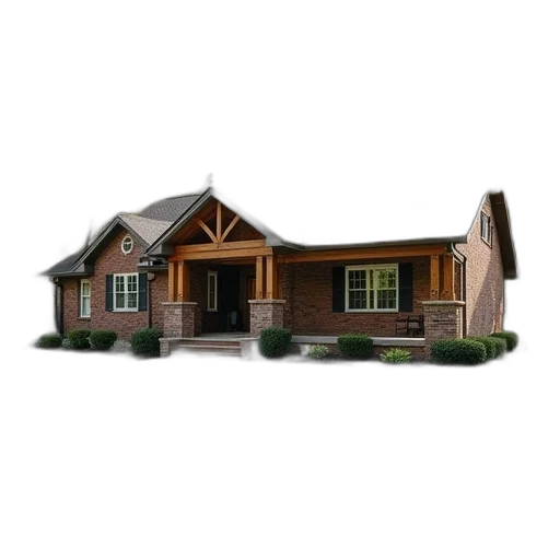 building, furniture, 3d render, photorealistic transparent PNG cut-out