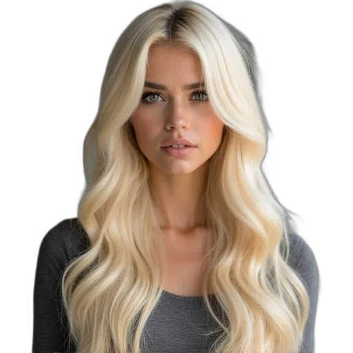 hair, face, staff, crown transparent PNG cut-out