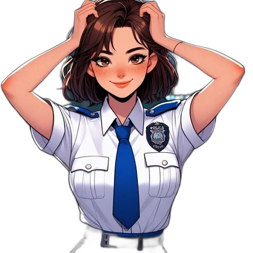 staff, jacket, anime, cartoon transparent PNG cut-out