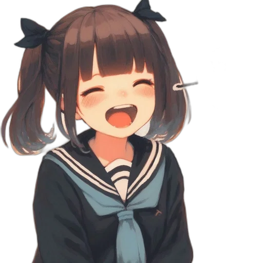 face, creature, jacket, hair transparent PNG cut-out