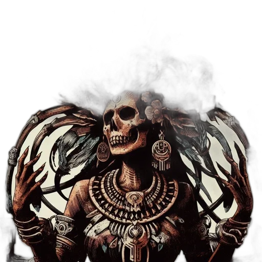 mask, jacket, crown, jewelry transparent PNG cut-out