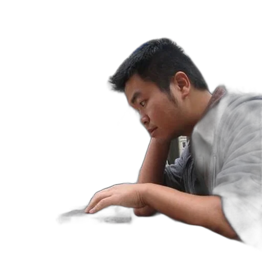 staff, face, robot, jacket transparent PNG cut-out