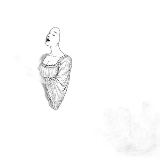 dress, mask, face, robot transparent PNG cut-out