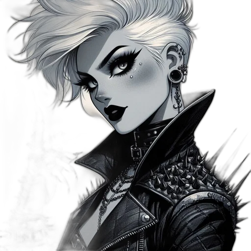 jacket, comic book art, fantasy art, concept art transparent PNG cut-out