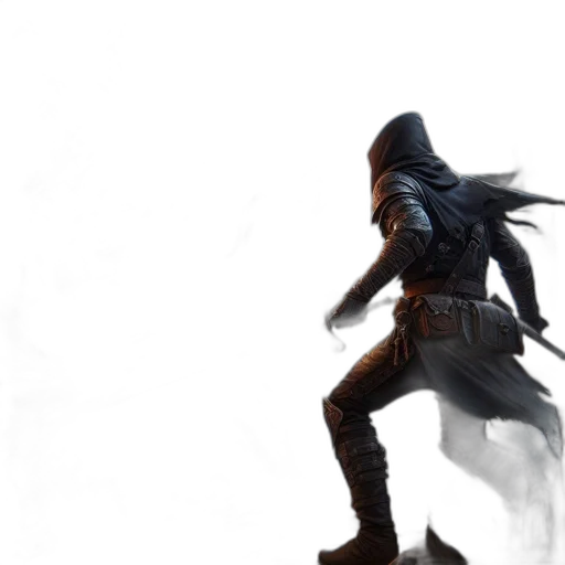 sword, weapon, mask, creature transparent PNG cut-out