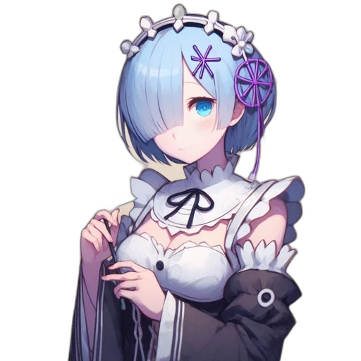 dress, staff, robot, crown transparent PNG cut-out