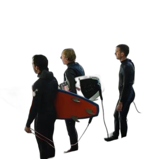 staff, robot, jacket, umbrella transparent PNG cut-out