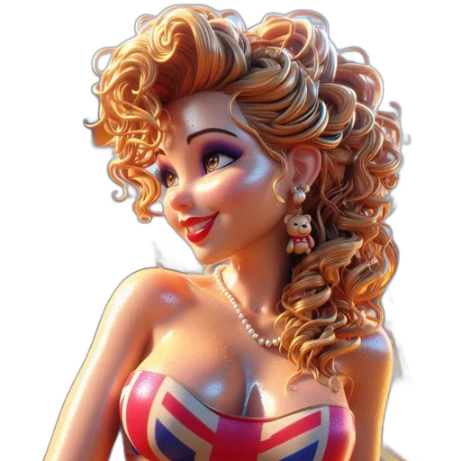 crown, dress, cartoon, fantasy art transparent PNG cut-out
