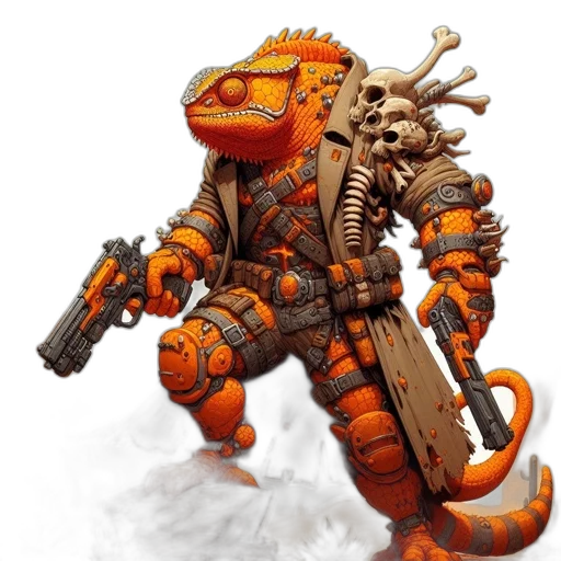 dragon, robot, weapon, creature transparent PNG cut-out