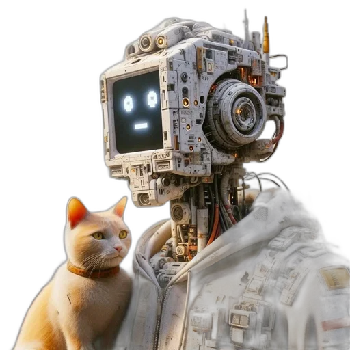 robot, animal, creature, mask transparent PNG cut-out