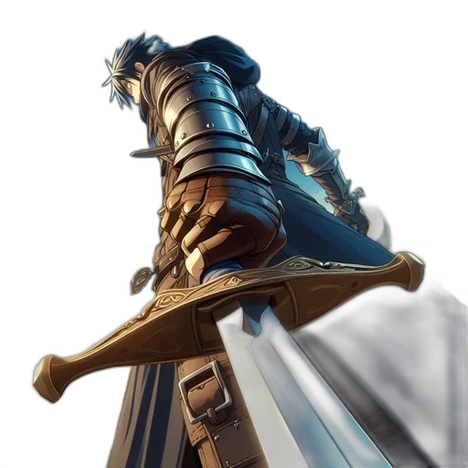 sword, weapon, staff, crown transparent PNG cut-out