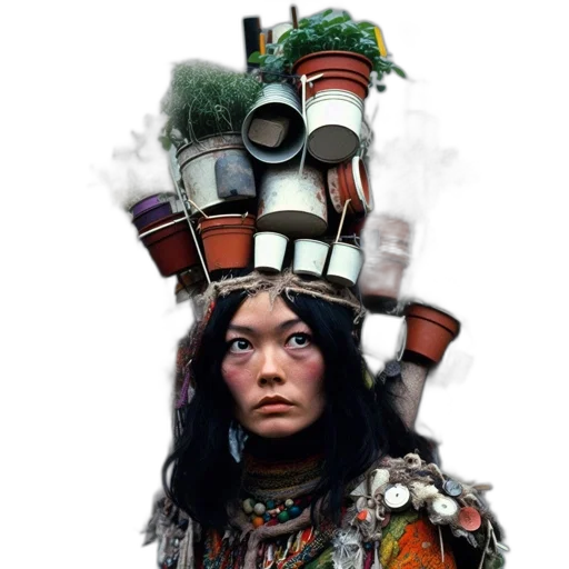 mask, robot, face, staff transparent PNG cut-out