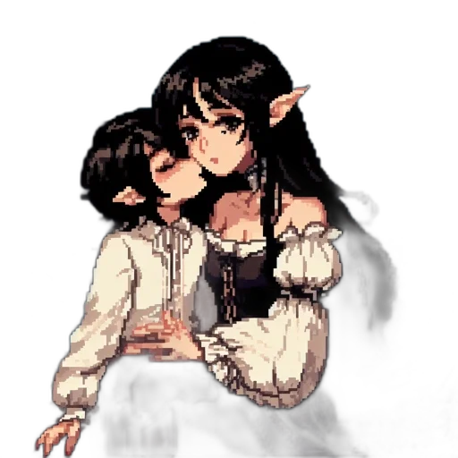 staff, pixel art, fantasy art, concept art transparent PNG cut-out