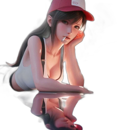 hat, face, bottle, dress transparent PNG cut-out