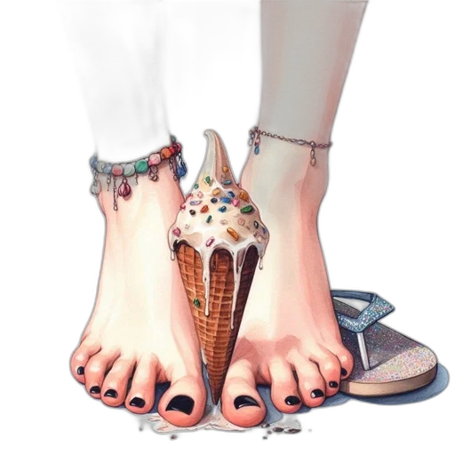 shoes, jewelry, 3d render, photorealistic transparent PNG cut-out