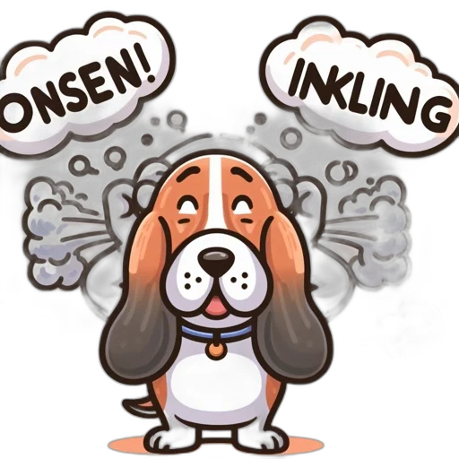 comic, panel, beagle, shows transparent PNG cut-out