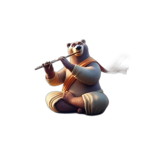 weapon, staff, animal, creature transparent PNG cut-out