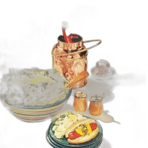 food, photorealistic, watercolor, 3d render transparent PNG cut-out