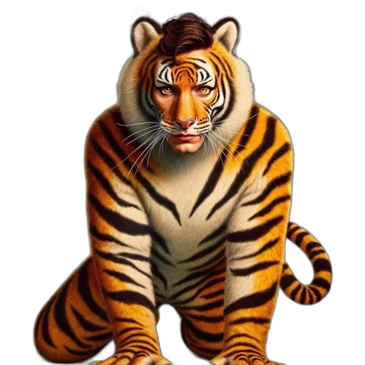 animal, creature, 3d render, photorealistic transparent PNG cut-out