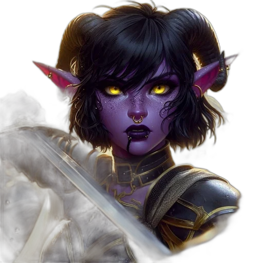 staff, face, fantasy art, concept art transparent PNG cut-out