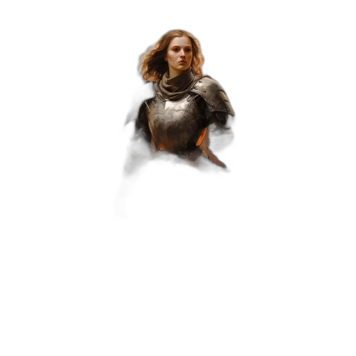 sword, hair, staff, dragon transparent PNG cut-out