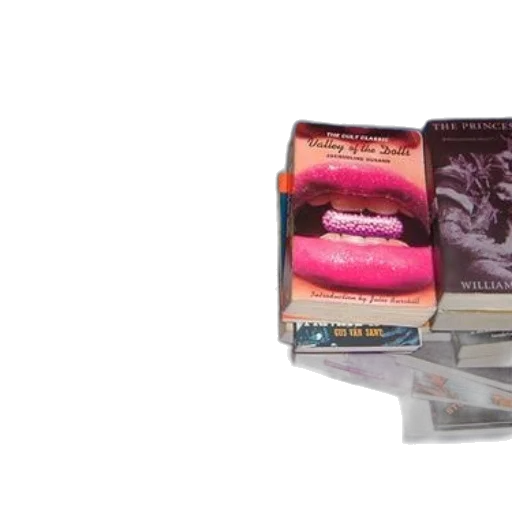 collection, books, including, girlfriend transparent PNG cut-out