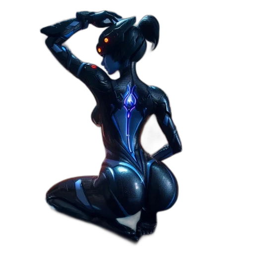 robot, dress, staff, mask transparent PNG cut-out