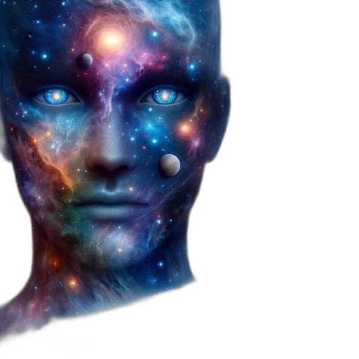 face, mask, robot, creature transparent PNG cut-out