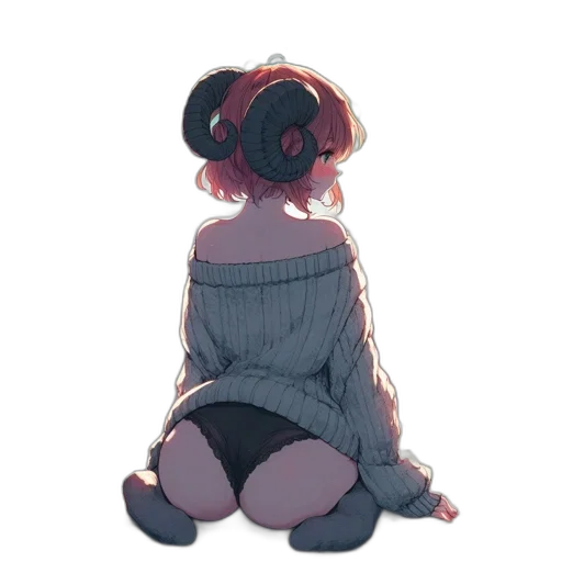 jacket, dress, hat, creature transparent PNG cut-out