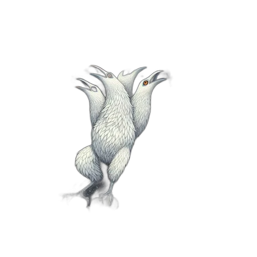 dragon, creature, animal, hair transparent PNG cut-out