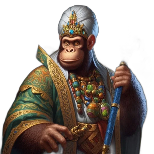 staff, animal, crown, jewelry transparent PNG cut-out