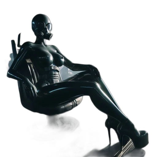 furniture, robot, shoes, dress transparent PNG cut-out