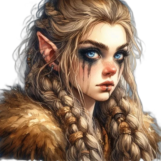dragon, face, staff, fantasy art transparent PNG cut-out