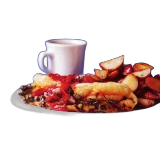 food, crown, photorealistic, big transparent PNG cut-out