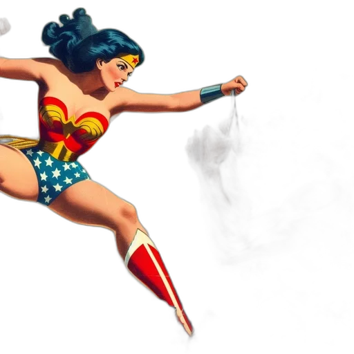 comic book art, concept art, fantasy art, cartoon transparent PNG cut-out