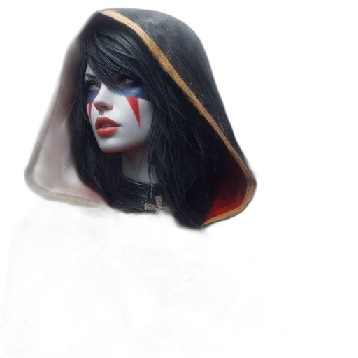 mask, face, creature, concept art transparent PNG cut-out