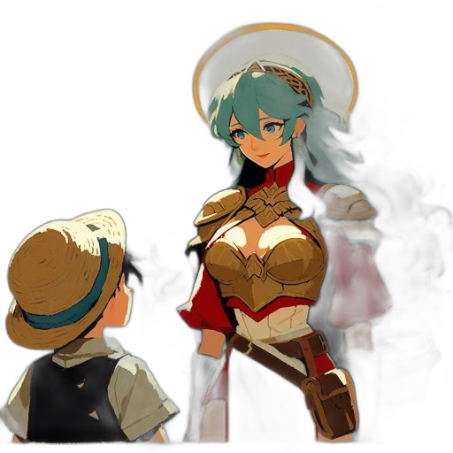 hat, weapon, staff, sword transparent PNG cut-out