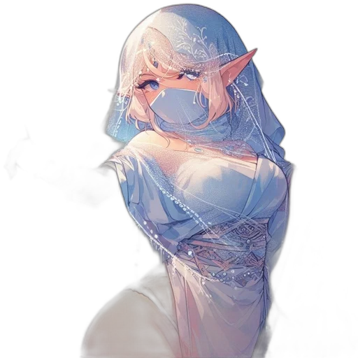 dress, mask, creature, face transparent PNG cut-out