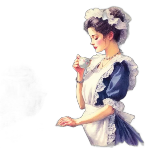 dress, staff, bottle, food transparent PNG cut-out
