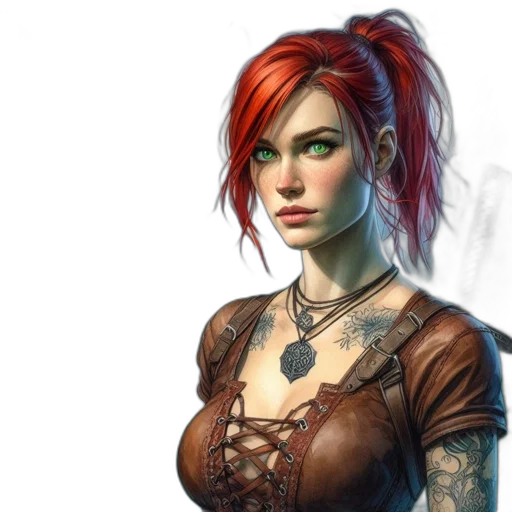 fantasy art, concept art, photorealistic, comic book art transparent PNG cut-out