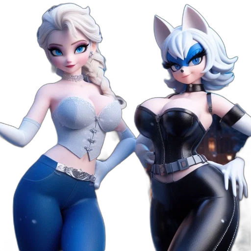 3d render, concept art, fantasy art, comic book art transparent PNG cut-out