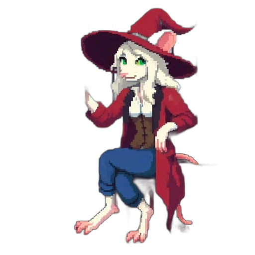 staff, dragon, hat, creature transparent PNG cut-out
