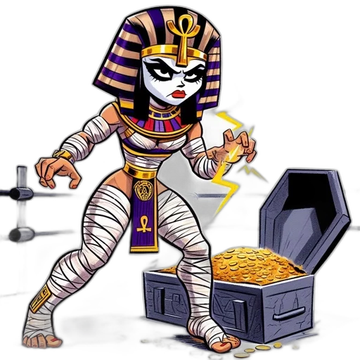 jewelry, robot, concept art, pixel art transparent PNG cut-out
